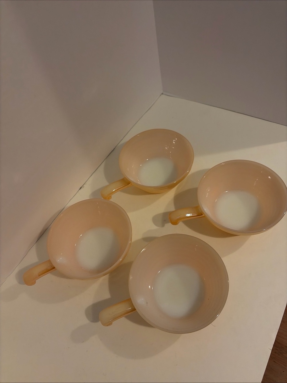 Fire King Peach Blush Bowl - Set of 4